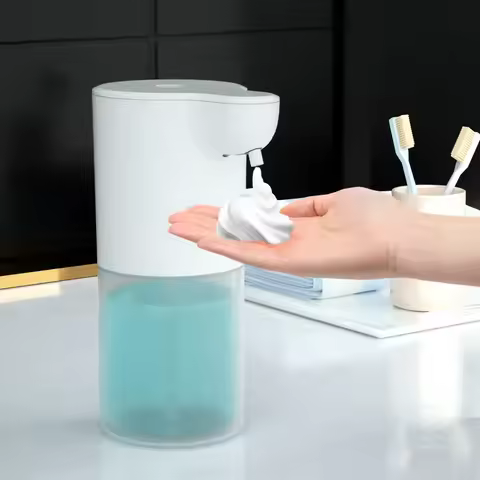 Automatic Soap Dispenser Soap Foam Dispenser Smart Sensor Soap Dispenser Contactless USB Charging 35