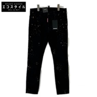 Dsquared2 S79LA0071 ICON 黑色水洗滑板牛仔褲 44碼 [二手]