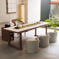 Tea Room Zen Household Modern Minimalist Tea Table High-End Tea Table Tea Table Chair Solid Wood Com