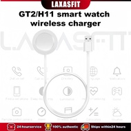 LAXASFIT GT2 Universal Wireless Smart Watch Charger Magnetic USB Charger Suitable for GT2 H11