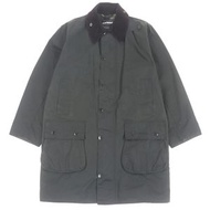 Barbour 2021秋冬 BORDER WAX JACKET MWX0008SG91，燈芯絨領，油蠟布料，卡其色，36碼，英國製造，正品，男士款，成色極佳。