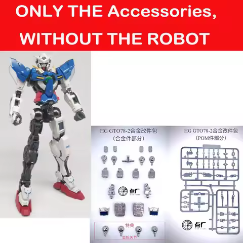 IN STOCK New Frame Upgrade Kit for MG 1/100 EXIA GD Alloy Frame Skeleton Modification Assembly Acces