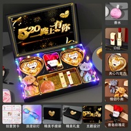 Romantic Creative Gift Box Set for Girlfriend Wife Valentines Day Surprise Present High-End Practica