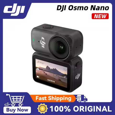 DJI Osmo Nano Standard Combo 64GB/128GB All-New 1/1.3" Sensor 4K/60fps & 143 Wide FOV 10m Waterproof