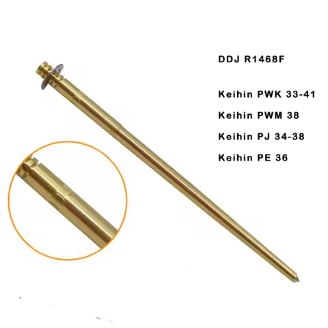 DDJ R1468F jet needle for Keihin PWK PWM PE PJ carburetor 1468 throttle 34 36 38 39 Oil Needle Diaph