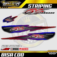 STRIPING VARIASI SUZUKI GS TORNADO 110 1996 / STICKER LIST MOTOR GS