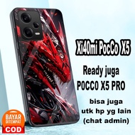 COD32/Softcase glossy shine POCO X5 and ALLL TYPE( genshin impact motif) X5 PRO/X3/X3 PRO/X3 NFC /m3
