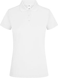Women's Ps160w-bogan Polo Mujer Manga Corta Colour White Talla M Short Sleeve Polo Shirts, White, Me