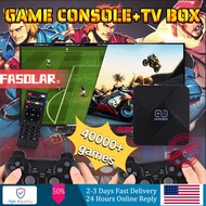 Android TV box + Game Box G5 2in1 4K HD Game Console 30000 Retro Classic Game Family Gaming Box