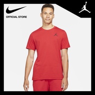 Jordan Dri-FIT Mens Jumpman Emb Ss Crew Tee - Gym Red จอร์แดน เสื้อยืดคอกลมผู้ชาย Jumpman Emb Ss - ส