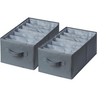2 Pack Large Wardrobe Closet Organizer - Drawer Organizer Clothes, Efficient Jeans Organizer for Clo