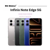 [2 Years SG Local Warranty] Infinix Note Edge 5G 12GB RAM 256GB | 6500mAh Battery | AI Camera | 45W 
