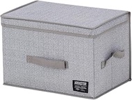 Takeda Corporation KO-YF26GRY Storage/Color Box Drawer, Folding, Gray, 15.0 x 10.2 inches (38 x 26 x