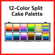 Makeup Palette 12Colors Drawing Kids Adult Easy to Face Body Paint Set