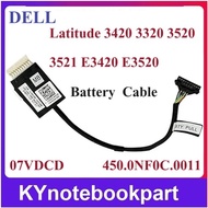 Battery Cable Connector Dell Latitude 3420 E3420 2in1 7VDCD 450.0NF0C.0001