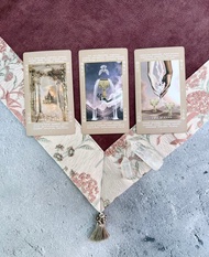 由日本占卜師　純手工製作的　塔羅牌桌布　Made in JAPAN