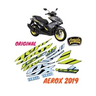 striping sticker stiker original Yamaha aerox AEROX 2019