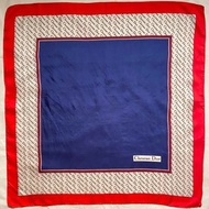 Christian Dior 復古 Trotter 圖紋方形絲巾