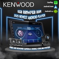 [6𝐆𝐁 𝐑𝐀𝐌+128𝐆𝐁 𝐑𝐎𝐌] Kenwood STYLE Android Player 9"10" inch Car Multimedia MP5 Player WIFI with Cool