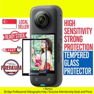 📸 Insta360 X3 High Sensitivity Strong Protection Tempered Glass Screen Protector, Insta360 X3, X3, 3