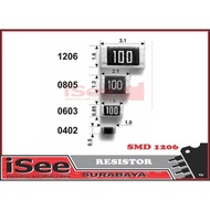 Resistor smd 1206 3k6 3.6K kilo ohm 3600 Ohm tolerance 1% tolerance