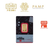 TURBO [5G] Call of Duty Modern Warfare III x PAMP Suisse Gold Bar