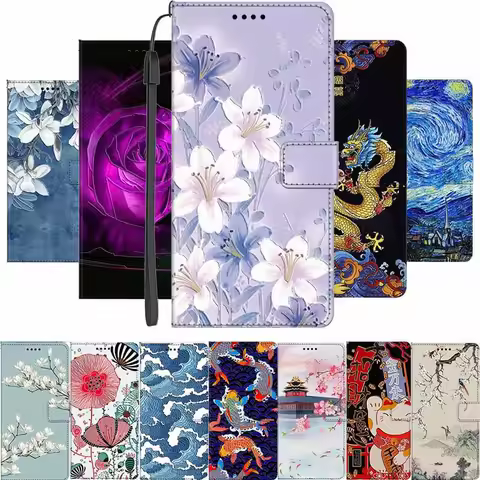 For Realme 14 Pro Plus Case Magnetic Leather Book Cover Flip Wallet Case For Realme C71 P3 Ultra Pho