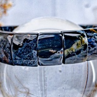 【納米比亞風暴彼得】高品深藍火彩彼得石 水晶手排手串 一物一拍