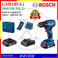 B-B185R (GSR185-Li) BOSCH CORDLESS DRILL / DRIVER 18V (06019K30L2)