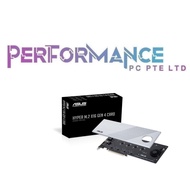 ASUS HYPER M.2 X16 GEN 4 PCIE 4.0 CARD (1 YEAR WARRANTY BAN LEONG TECHNOLOGIES LTD)
