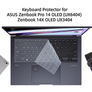 Keyboard Protector for ASUS Zenbook Pro 14 OLED (UX6404) Dust Proof Keyboard Cover ASUS Zenbook 14X 