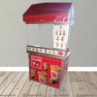 booth portable jualan dimsum