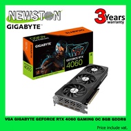 VGA (การ์ดแสดงผล) GIGABYTE GEFORCE RTX 4060 GAMING OC 8GB GDDR6