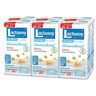 Lactasoy แลคตาซอยนมถั่วเหลือง UHT 300มล. แพค6กล่อง