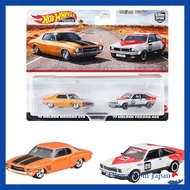 Hot Wheels Premium 2-Pack '73 Holden Monaro GTS / '77 Holden Torana A9X 【Ages 3+】 HKF50
