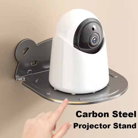 Wall Mount Projector Stand Projector Sturdy Metal Bracket Adhesive Stand Wall Projector Router Monit
