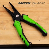 BOCEAN FISHING Big Pliers BP-012 Stainless Steel 4CR14, Aluminum 6061, Line Cutter, Split Ring Plier