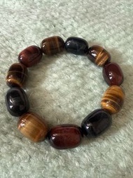 彩虎眼石桶珠型手鏈 13mm~18mm