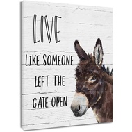 Canvas Wall Art Animal Canvas Art Wall Decor Inspirational Word on The White Plank Wall Canvas Art f