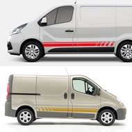 For Renault Trafic Vauxhall Opel Vivaro Nissan NV300 Fiat Talento Camper Car Stickers Van Motorhome 