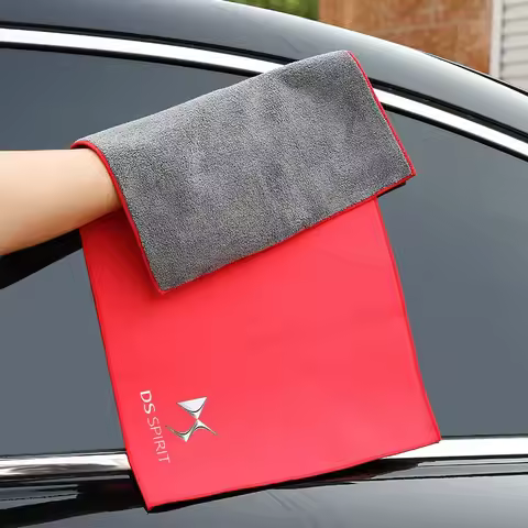 Car Styling 1Pcs Microfiber Towel Car Cleaning Cloths Wash Towel For DS SPIRIT DS4 DS4S DS5 5LS DS6 