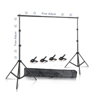 2.6MX3M Background Stand Photo Frame Photography Video Studio Backdrop Background Stand Party Access
