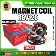 SUZUKI RGV 120 RGV120 MAGNET COIL KOIL FUEL COIL FIELD COIL API STARTER STATOR COMPLETE TOKAHI A CLA