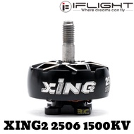 iFlight XING2 2506 1500KV 6S Brushless Motor (Black) compatible with Nazgul Evoque F6D/F6X XX2506-15