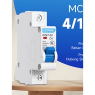 UORRIS Miniature Circuit Breaker/MCB 1P - 4A 6A 10A 63A