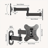 TEMU 1pc Adjustable Tilt & Swivel Tv Wall Mount Bracket, 15-degree Tilt, 180-degree Rotation For 14-