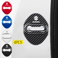 【For Suzuki】4pcs/set Car Door Lock Protective Cover for Suzuki Swift Smash 115 Raider 150 Celerio Er