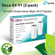 TP-Link Deco E4 AC1200 Gigabit Mesh Wireless Wifi Router System 2.4GHz &amp; 5GHz Dual band Wi-Fi Extender
