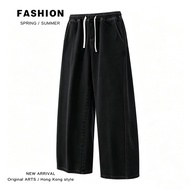 ONLINE MY Yooka Mens Straight Cut Seluar Jeans lelaki Korean Fashion Loose Jeans seluar jeans lelaki