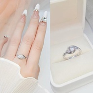 Women's Titanium Silver Ring C236BN